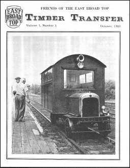 Timber Transfer Cover: Vol. 01, No. 1 (Oct 1983)