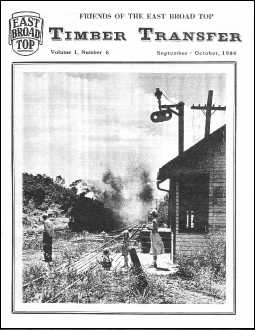 Timber Transfer Cover: Vol. 01, No. 6 (Sep/Oct 1984)