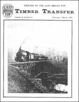 Timber Transfer Cover: Vol. 02, No. 2 (Feb/Mar 1985)