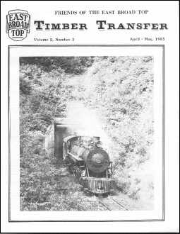 Timber Transfer Cover: Vol. 02, No. 3 (Apr/May 1985)