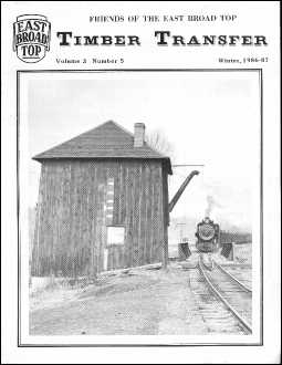 Timber Transfer Cover: Vol. 03, No. 5 (Winter 1986)