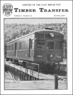 Timber Transfer Cover: Vol. 04, No. 2 (Summer 1987)