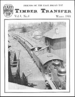 Timber Transfer Cover: Vol. 04, No. 4 (Winter 1987)