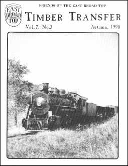 Timber Transfer Cover: Vol. 07, No. 3 (Autumn 1990)