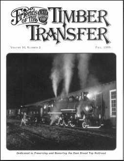 Timber Transfer Cover: Vol. 16, No. 2 (Fall 1999)