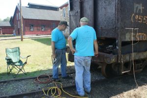 Steel replacement progresses on 174.