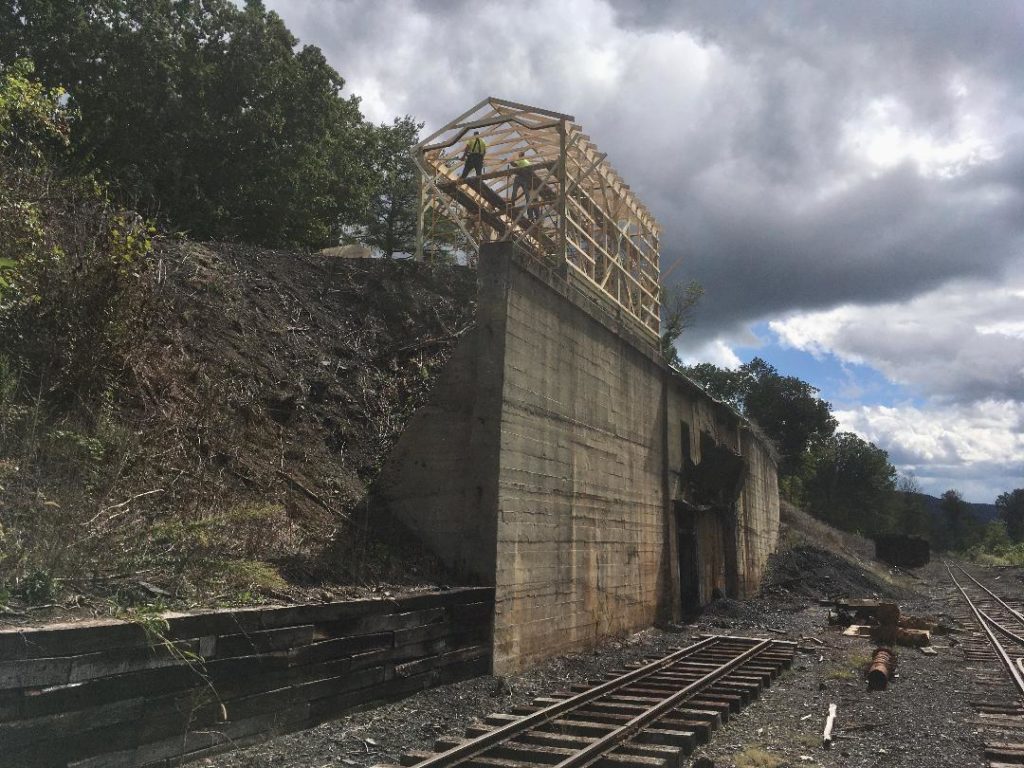 Rockhill Coal Tipple Shed Reconstruction