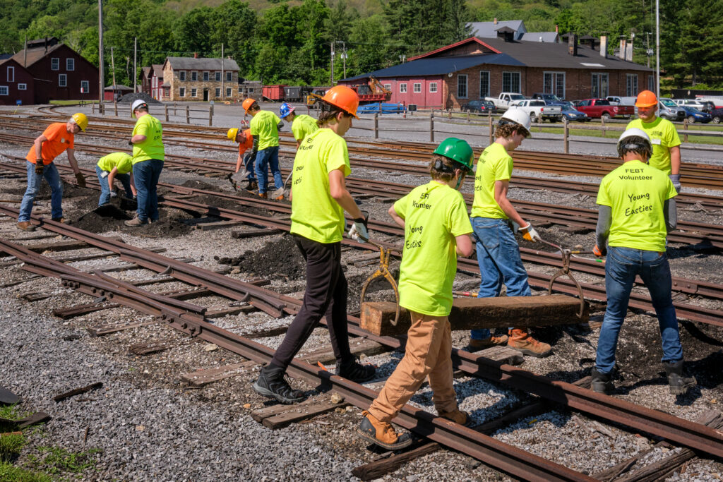 Young Easties At Work! (Photo by Matthew Malkiewicz)