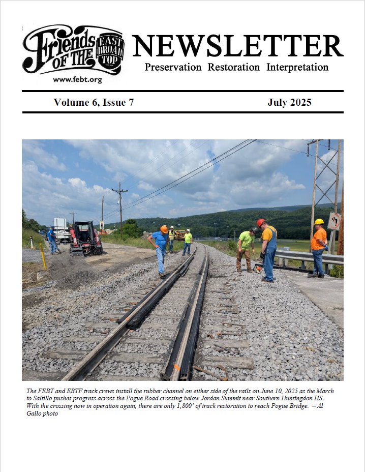 FEBT Newsletter - V6 I07 - July 2025