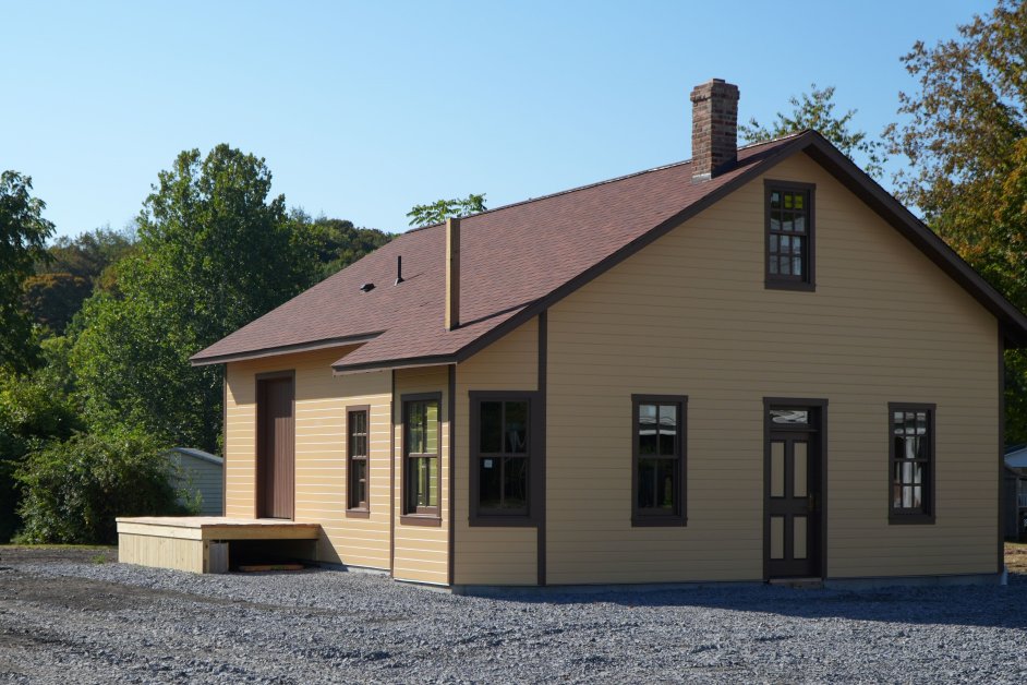 The new Saltillo station in September 2025. (Al Gallo photo)
